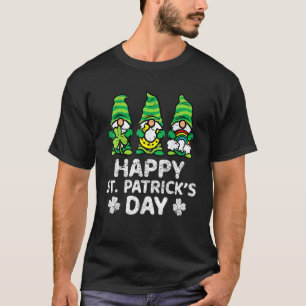T-shirt Joyeux Jour de la Saint Patrick Gnomes Saint Paddy