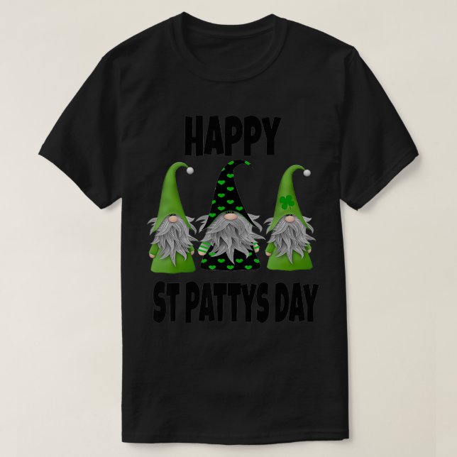 T-shirt Joyeux Jour de la St Patrick jumelage famille St P (Design devant)