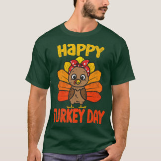 T-shirt Joyeux Jour de la Turquie Drôle Thanksgiving 2022 