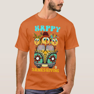 T-shirt Joyeux Jour de la Turquie Jour de l'Action de grâc