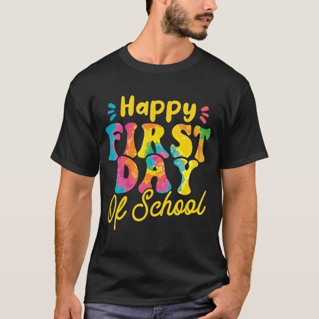 T-shirt Joyeux Jour de l'École (Devant)