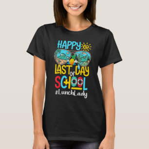 T-shirt Joyeux Jour De Lunettes De Soleil À L'École Bonjou
