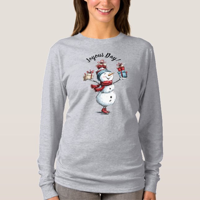T-shirt Joyeux Jour de Noël (Devant)