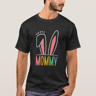 T-shirt Joyeux Jour de Pâques 2023 Fun de lapin maman Hopp