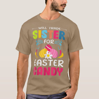 T-shirt Joyeux Jour de Pâques Oeuf Lapin Amusant Garçons F