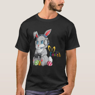 T-shirt Joyeux Jour de Pâques Oeuf Lapin Drôle Garçons Fil