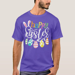 T-shirt Joyeux Jour de Pâques Oeufs De Lapin De Pâques Pou