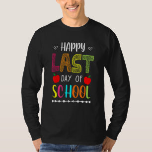 T-shirt Joyeux Jour De Pause Été À L'École Enseignant Frid