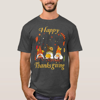T-shirt Joyeux jour de Thanksgiving vacances de Thanksgivi