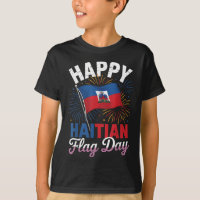 Joyeux Jour du Drapeau haïtien Cool Haïti Carte du