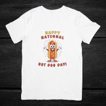 Joyeux Jour National du Hot Dog pour Hommes