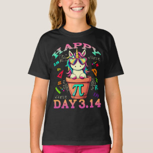 T-shirt Joyeux Jour Pi 3.14 Unicorne pour les enfants ense