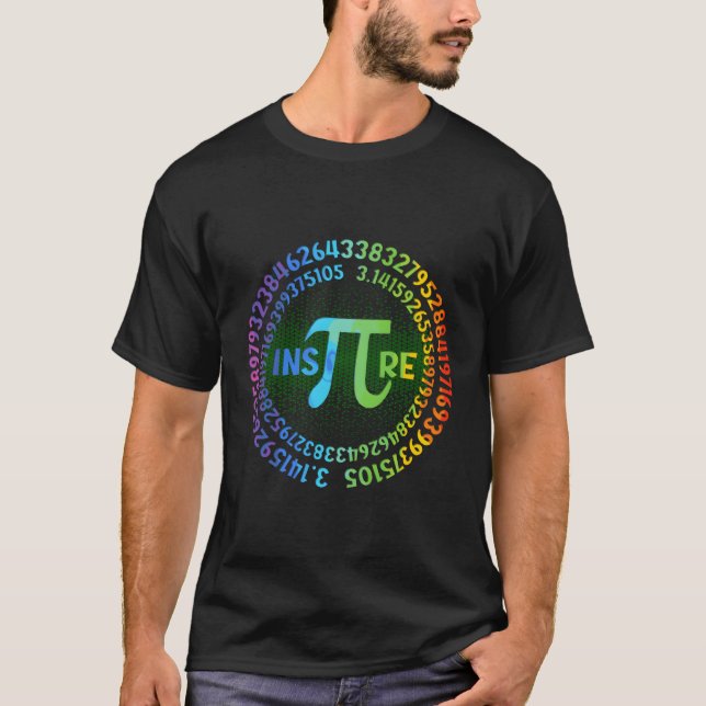 T-shirt Joyeux Jour Pi Symbole Pi Symbole Math Enseignant  (Devant)