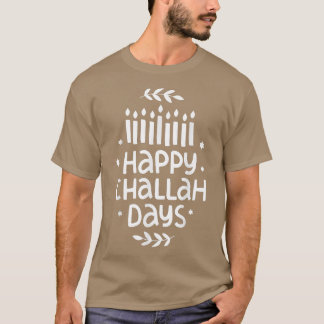 T-shirt Joyeux Jours de Challah Hanoukka