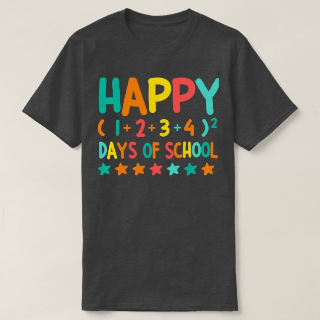 T-shirt Joyeux Jours D'École (Design devant)