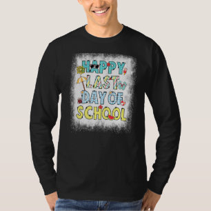 T-shirt Joyeux Joyeux Jour De L'École Vibes De Plage Enfer