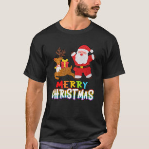 T-shirt Joyeux Joyeux ornement de Noël Joyeux Noël Déco de