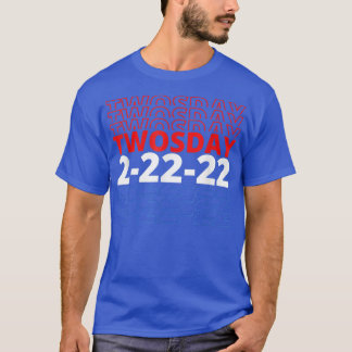 T-shirt Joyeux Jumeau 2022 2 février 2022 22222