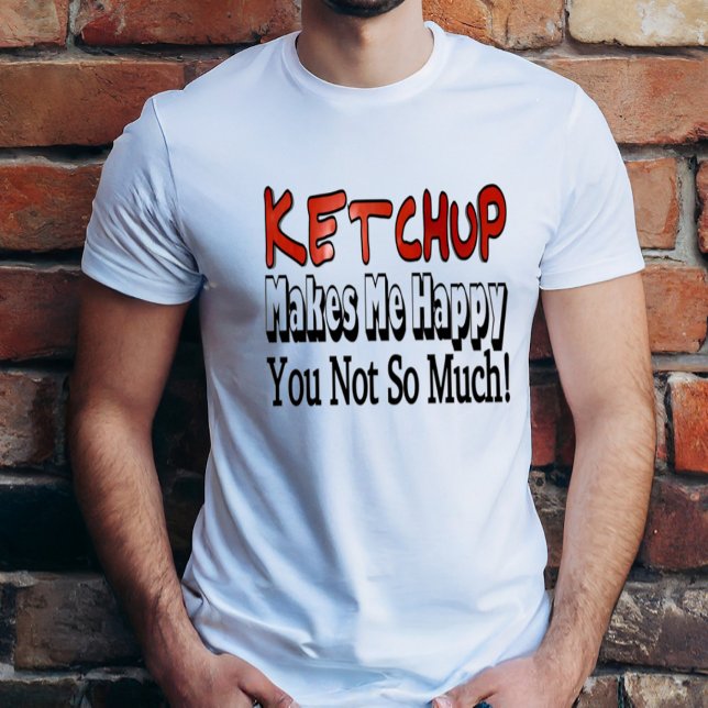 T-shirt Joyeux Ketchup (Créateur téléchargé)