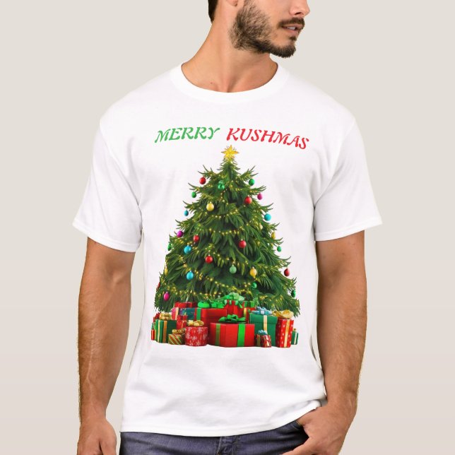 T-shirt Joyeux kushmas (Devant)