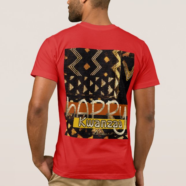 T-shirt Joyeux Kwanzaa (Dos)