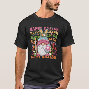 T-shirt Joyeux lapin de Pâques Cadeaux de printemps Gnome
