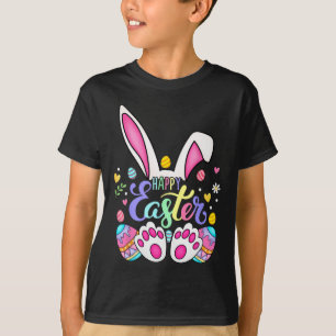 T-shirt Joyeux lapin lapin de Pâques face drôle Jour de Pâ