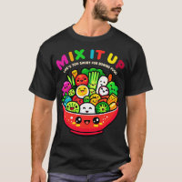 Joyeux Légume salade Bowl Cute Kawaii végétarien