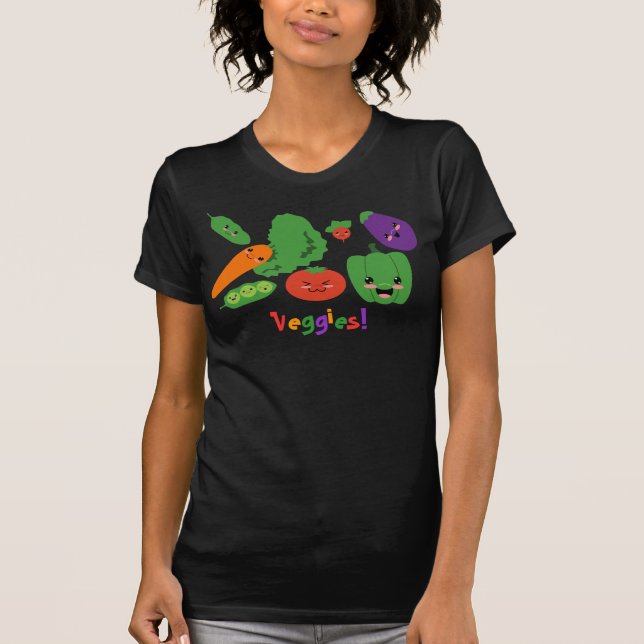 T-shirt Joyeux légumes (Devant)