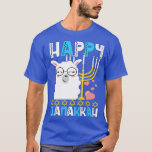 T-shirt Joyeux Llamakkah Juif Hanoukka Chanukah Menorah L<br><div class="desc">Heureux Llamakkah Juif Hanoukka Chanukah Menorah Llama.</div>