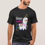 T-shirt Joyeux Llamakkah Llama bougies Alpaca Menorah Jewi<br><div class="desc">Joyeux Llamakkah Llama bougies Alpaca Menorah Juif 2021.</div>