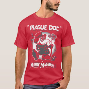 T-shirt Joyeux Maladies Vintage toc Docteur en caoutchouc