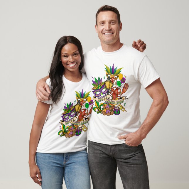 T-shirt Joyeux Mardi Gras (Unisexe)
