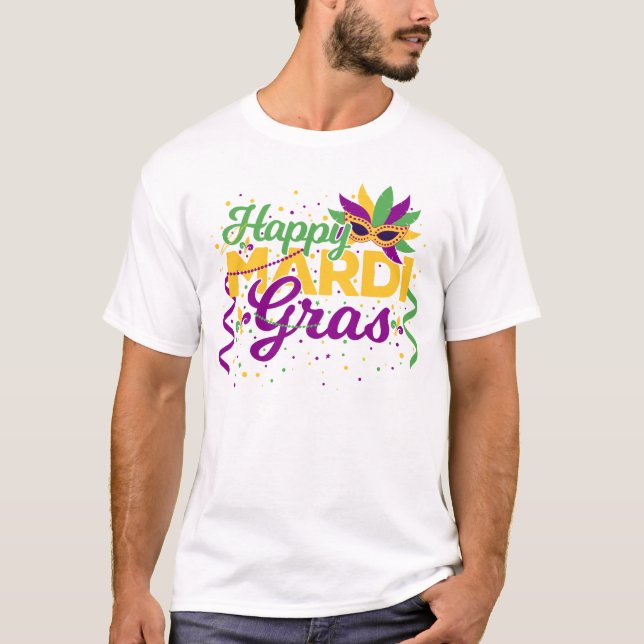 T-shirt Joyeux Mardi Gras (Devant)
