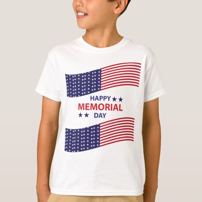 T-shirt Joyeux Memorial Day (Devant)