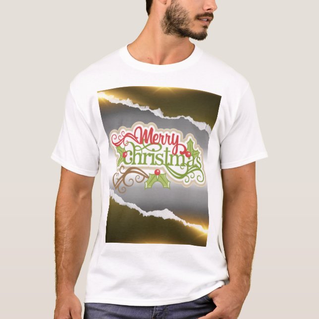T-shirt Joyeux Noël  (Devant)