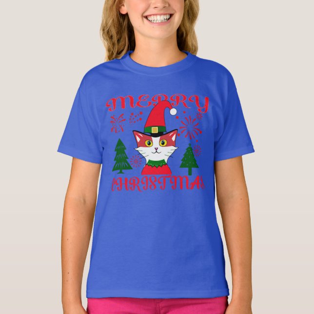 T-SHIRT JOYEUX NOËL. (Devant)