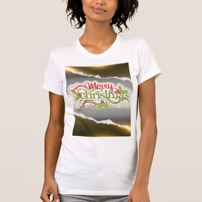 T-shirt Joyeux Noël  (Devant)