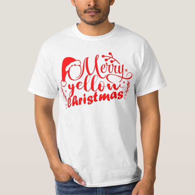 T-SHIRT JOYEUX NOËL. (Devant)