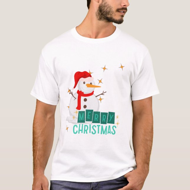 T-shirt joyeux noël (Devant)