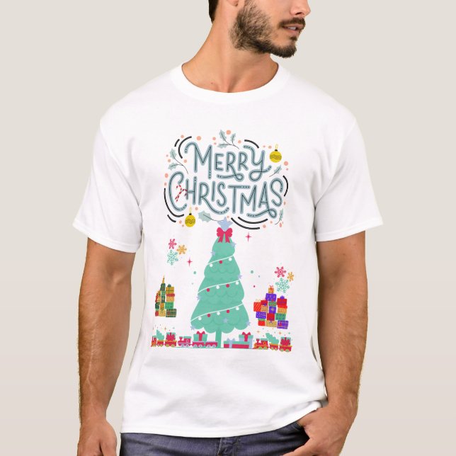 T-shirt joyeux noël (Devant)