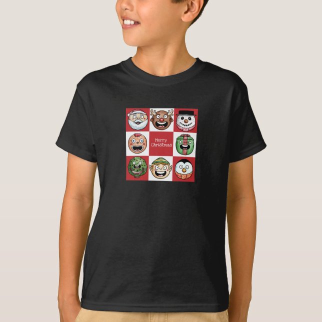 T-shirt joyeux noël (Devant)