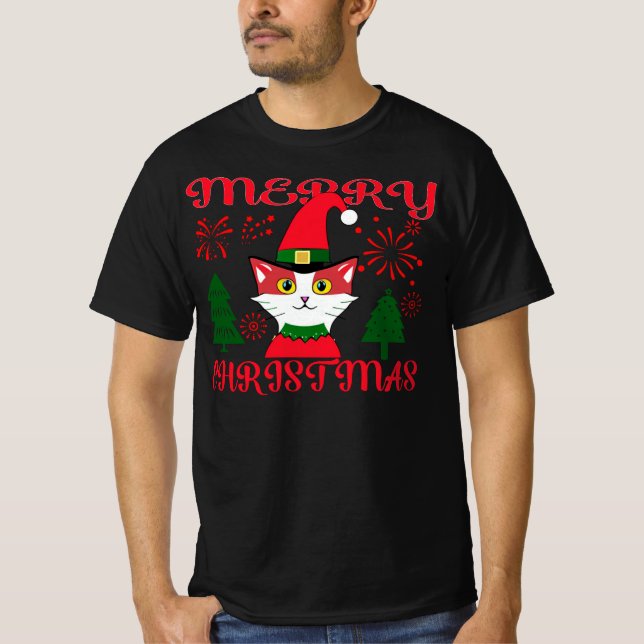 T-SHIRT JOYEUX NOËL. (Devant)