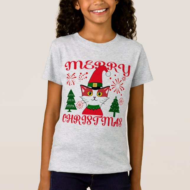 T-Shirt JOYEUX NOËL. (Devant)