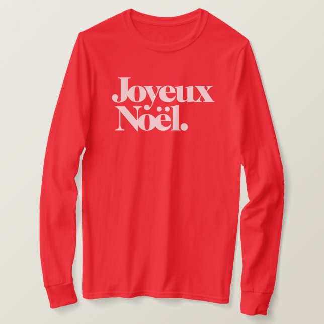 T-shirt Joyeux Noël (Design devant)