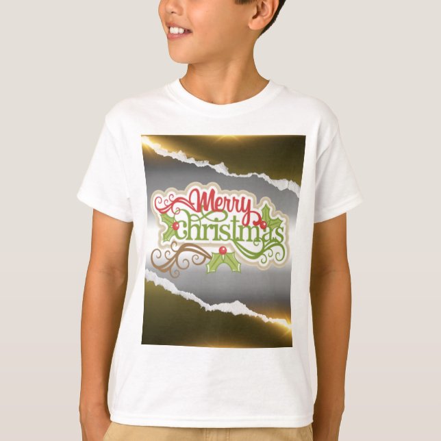 T-shirt Joyeux Noël  (Devant)