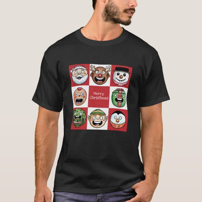 T-shirt joyeux noël (Devant)