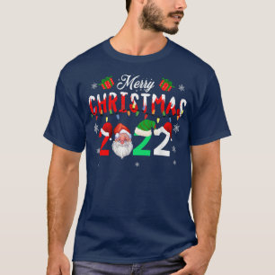T-shirt Joyeux Noël 2022 Chapeau de Père Noël Pour Corresp