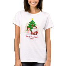 Joyeux Noël 2025 Unisex Jersey Tee