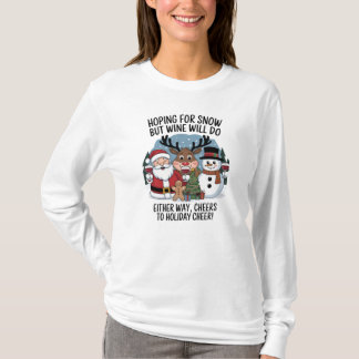 T-shirt Joyeux Noël à la fête